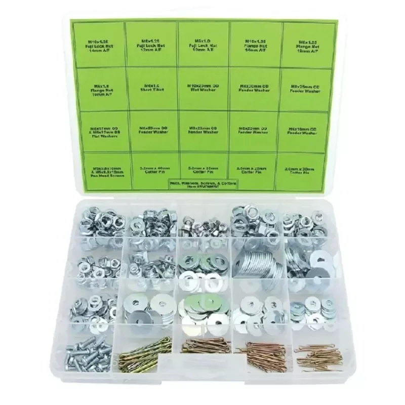 Akció Coffret écrous - rondelles - vis - goupilles Bolt universel