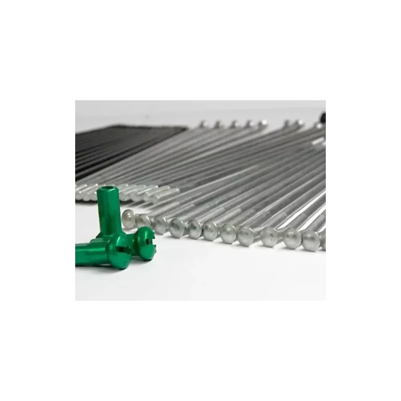 kit 36 rayons avant KAWASAKI KXF 21" noir ecrou vert Azonnal elérhető