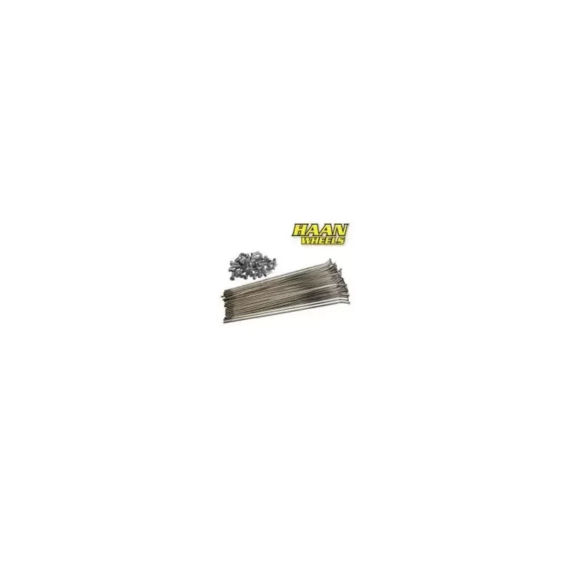 Csak ma jeu rayons arriere HAAN 19" pour roues HANN WHEEL