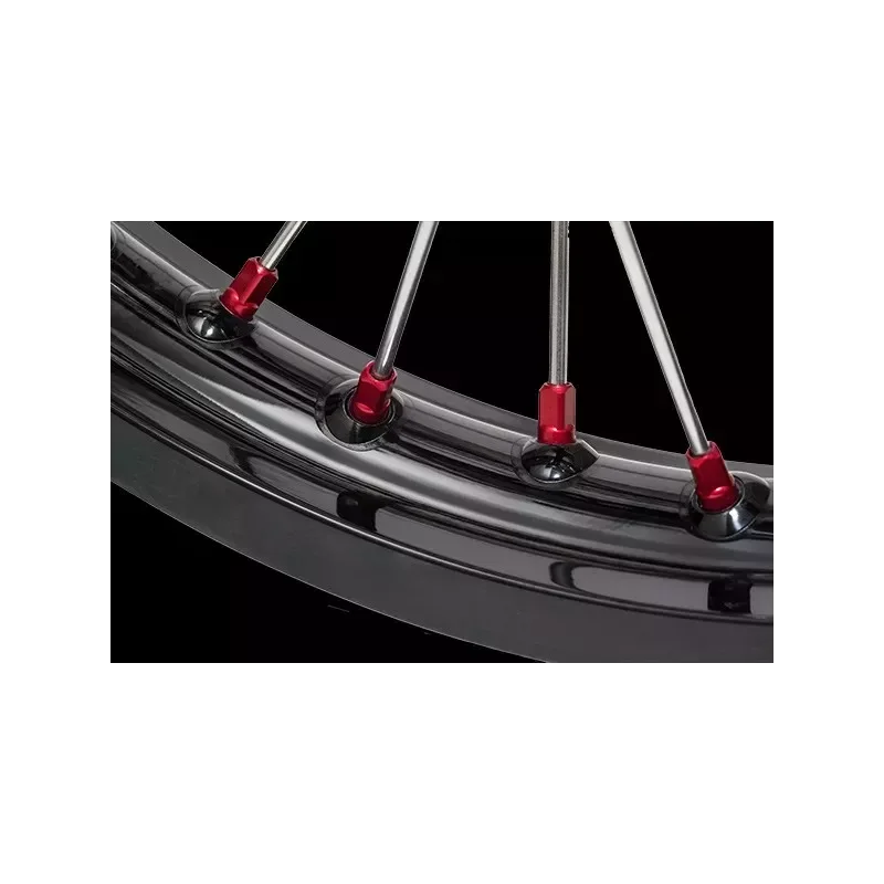 Prémium roue arriere HAAN WHEEL YZ 01-24 full noir rouge