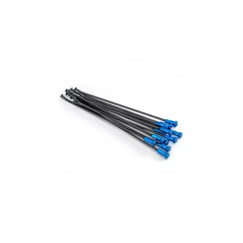 rayon arriere VMX YAMAHA YZ/F 19" noir avec tete de rayon bleue Outlet