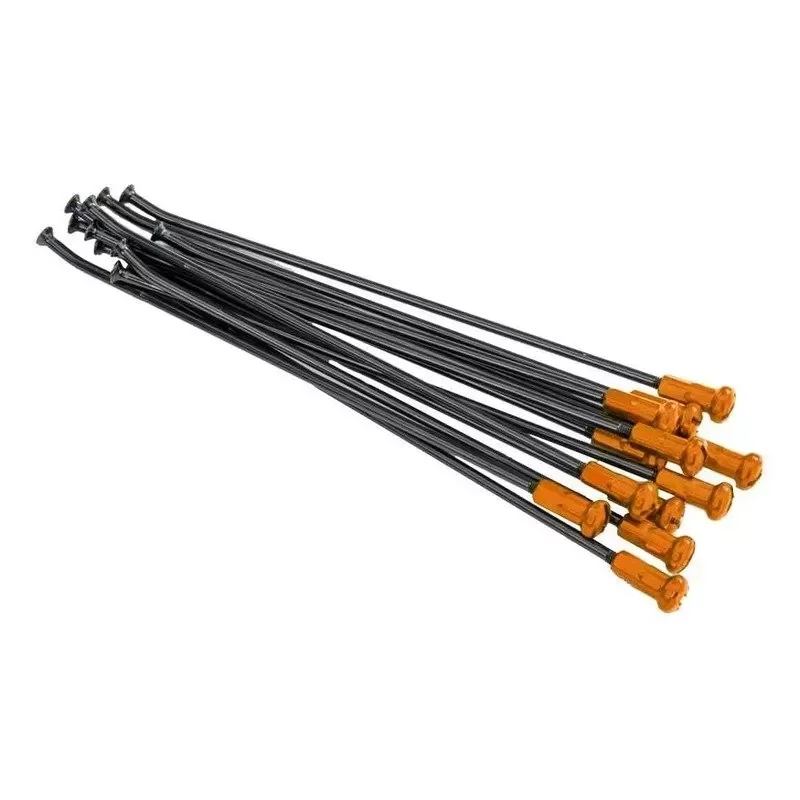 kit 36 rayons avant VMX KTM SX/F 21" noir avec tete orange Nézd meg most