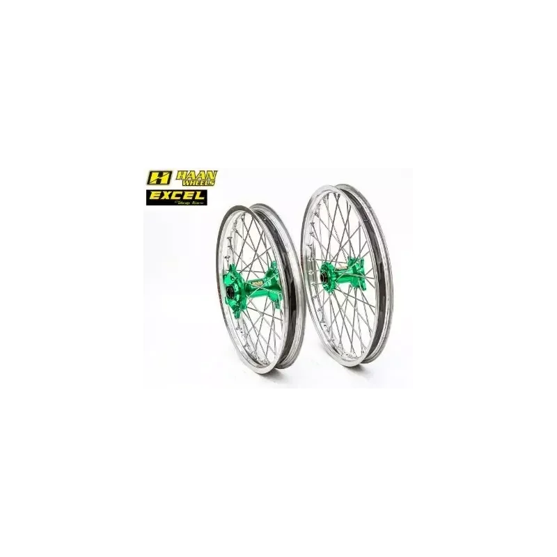 paire de roues HAAN WHEEL KX/F 06-24 cercles silvers Utolsó esély