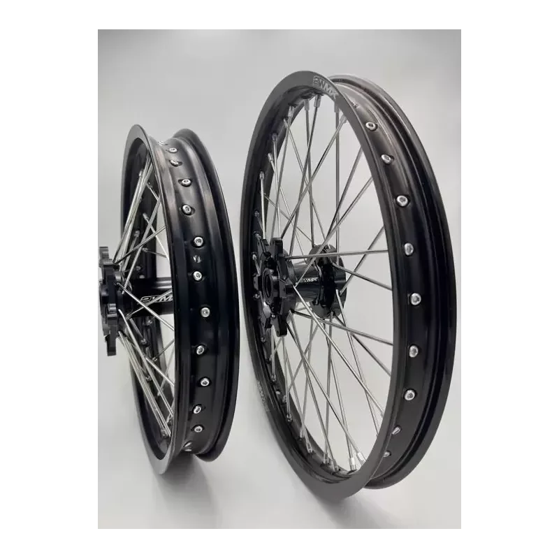 Árcsökkenés paire de roues 2WMX KX/F 06-25 Noir Noir