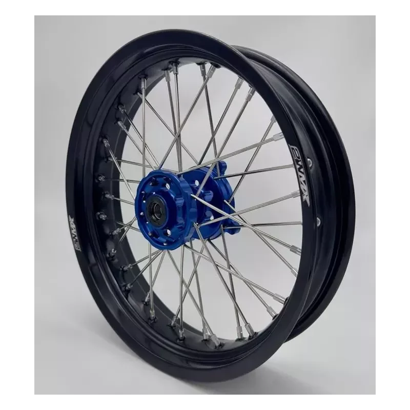 Biztonságos fizetés paire de roues supermotard 2WMX SHERCO SE/F 13-23 bleu noir