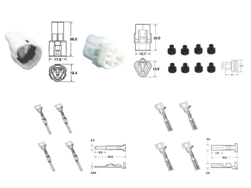 Vedd meg most Kit de connexion type 090 SMTO étanche à 3 voies, bloc mâle et femelle