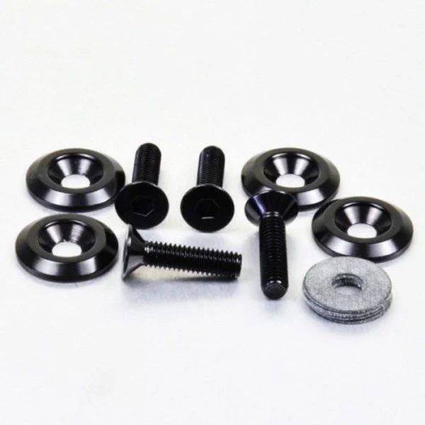 Lot visserie M6 x 1,00 x 25mm - 10 vis de carénages à tête fraisée noir Ajánlat
