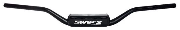 Rendeld meg most Guidon Fatbar Alu Brossé - CR HIGH Ø28.6 mm - Noir Mat + mousse carrée
