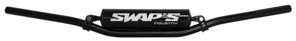 Guidon Alu Brossé SX/MX - CR LOW Ø22.2mm - Noir Mat + mousse Biztonságos fizetés