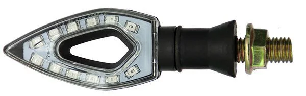 Vásárlói kedvenc Clignotants Universels Séquentiels à Leds - Noir/Cabochon Translucide - CE
