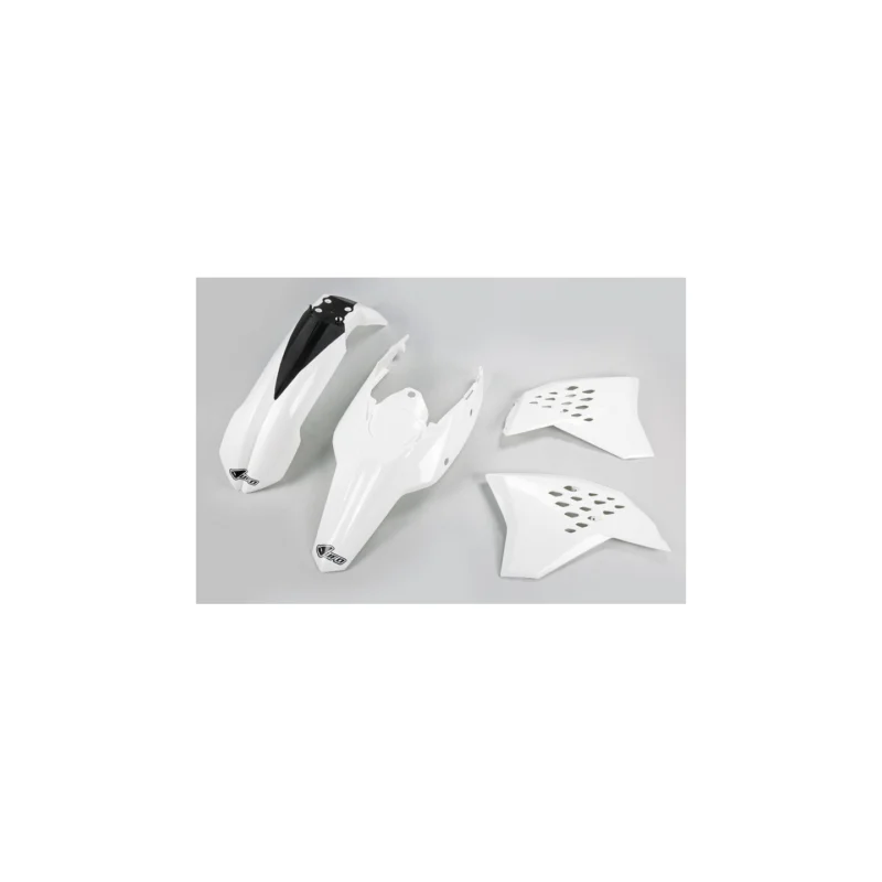 Azonnali szállítás KIT PLASTIQUES CARENAGE UFO EXC 125/250 08/11 COULEUR BLANC