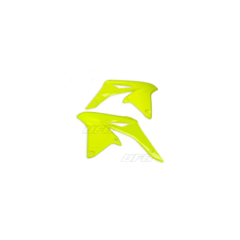 Ouies de radiateur UFO jaune fluo Suzuki 250 RMZ 14/17 Korlátozott ajánlat