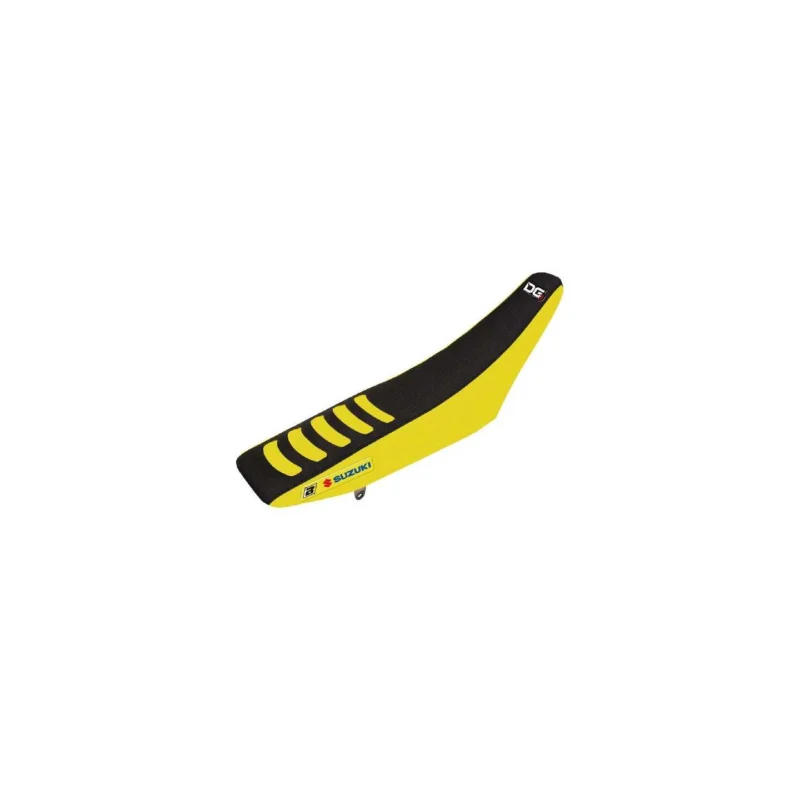 Housse de selle BLACKBIRD Double Grip 3 jaune noir Suzuki 250 RMZ 2007-2018 Expressz kézbesítés