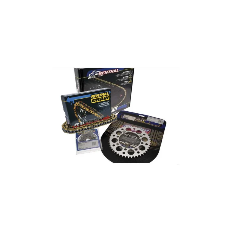 Kit chaine RENTHAL 520 type R3-2 13/52 Yamaha WRF 250 2001-07 Akció