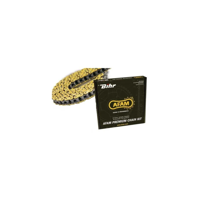 Chaine de transmission AFAM 520 XSR Xs-RING Or et attache à riveter axe creux Olcsó