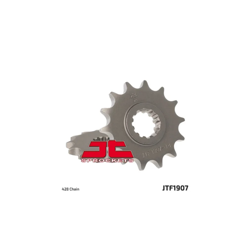 Alacsony ár Pignon JT acier type 1907 pas 428 14 dents KTM SX-85 petites roues 2004-18