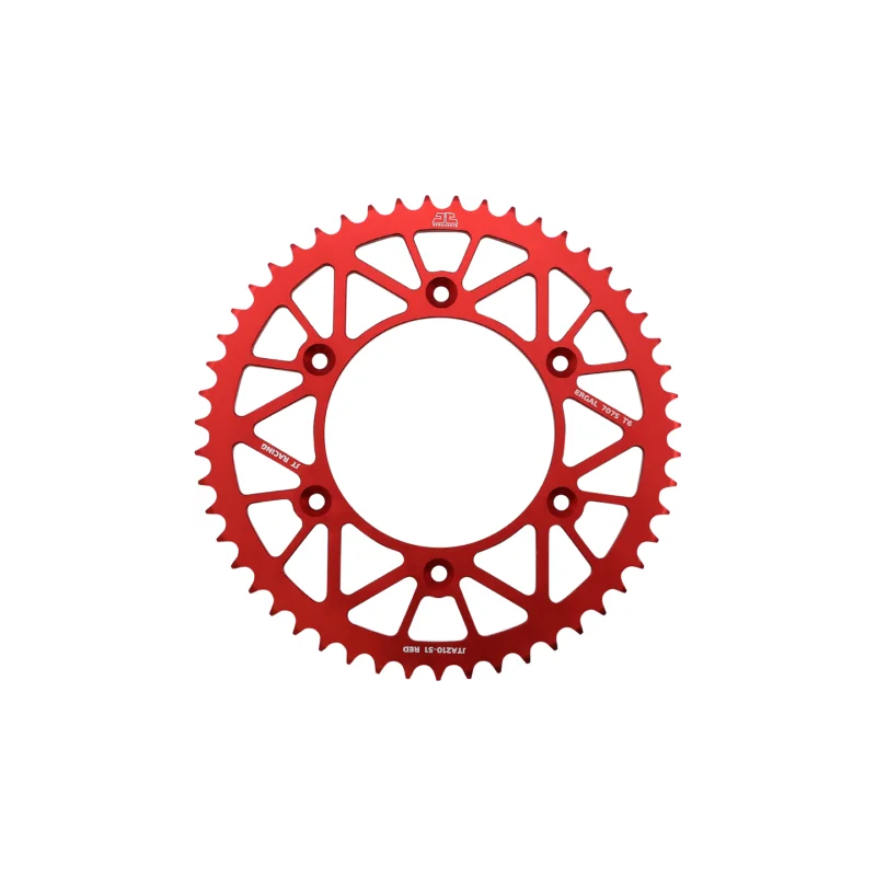 Couronne JT alu rouge type 210 pas 520 51 dents HONDA CR-125 2002 Akciós ár