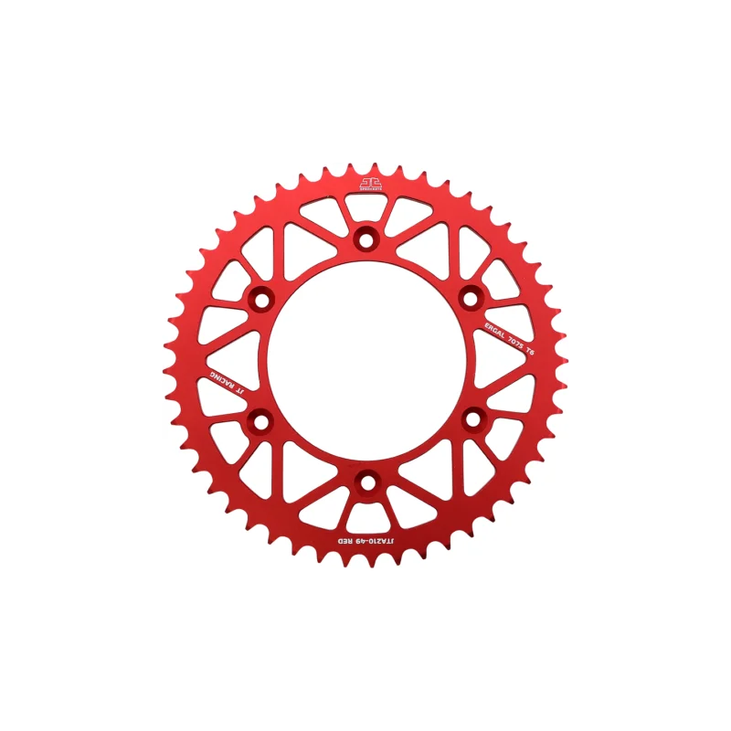 Legkelendőbb Couronne JT alu rouge type 210 pas 520 49 dents HONDA CRF-250 2011-18