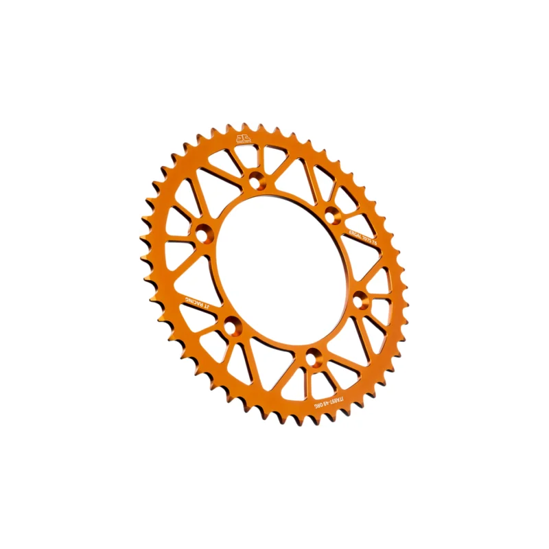 Ne maradj le Couronne JT SPROCKETS 49 dents alu orange ultra-light anti-boue pas 520 type 897 KTM SXF 450 2013-21
