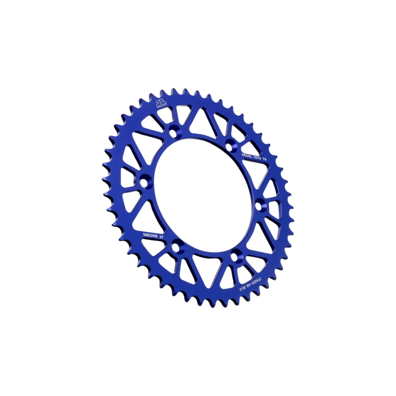 Couronne JT SPROCKETS 48 dents alu bleu ultra-light anti-boue pas 520 type 251 YAMAHA YZF-450 2003-04 Árengedmény