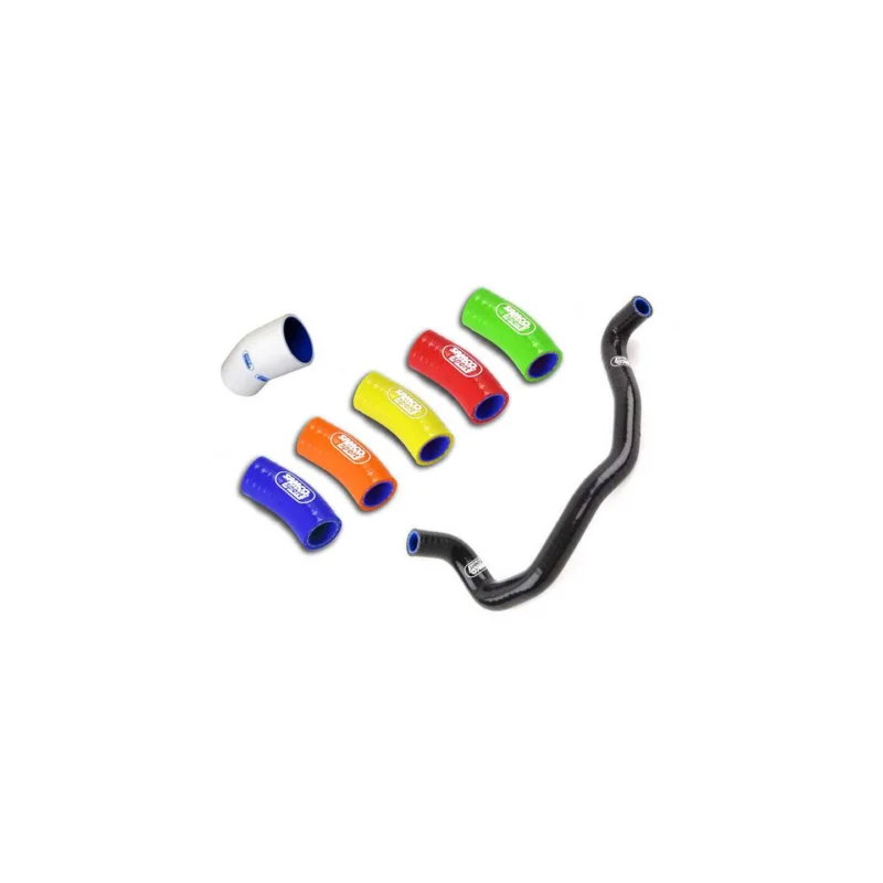 Durites de radiateur vertes SAMCO type origine - 3 durites Kawasaki KX 65 2000-21 Rendeld meg most
