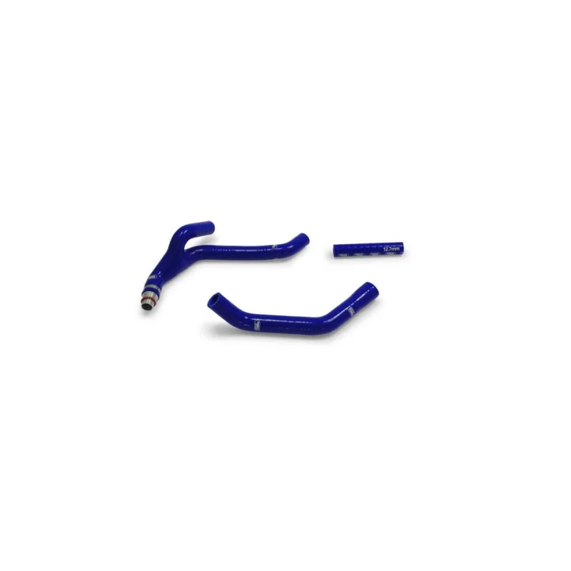 Durites de radiateur bleues SAMCO type origine - 3 durites Yamaha YZF 450 2018 Expressz szállítás