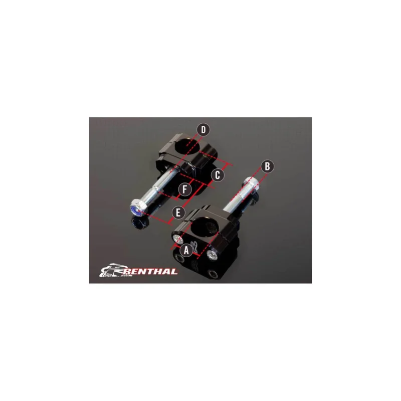 Szezonális akció PONTETS DE GUIDON RENTHAL Ø28,6mm Fatbar Twinwall Yamaha 125 250 YZ