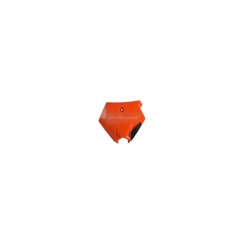 Plaque numéro frontale POLISPORT orange KTM SX 125 250 2003/06 Árcsökkenés