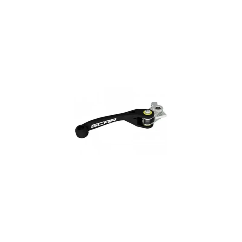 Prémium LEVIER FREIN PLIABLE SCAR NOIR YAMAHA 125-250 YZ 250-450 YZF 2007-2025