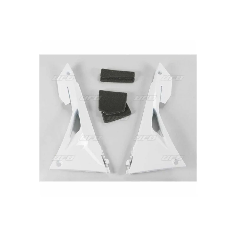 Exkluzív ajánlat Caches plastiques carénage boîte à air UFO blanc Honda CRF 450 2017-2020