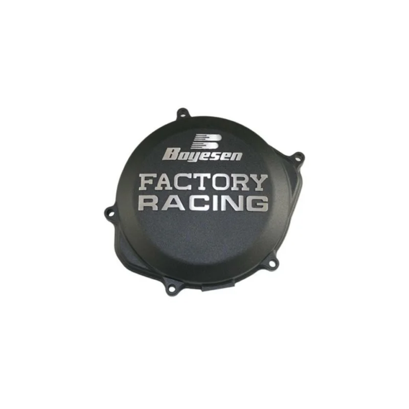 Végkiárusítás Couvercle de carter d‘embrayage BOYESEN Factory Racing noir Honda CRF 450 2017-24