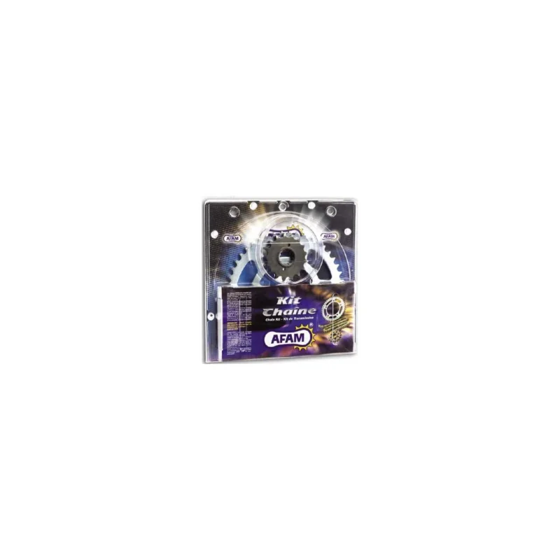 Kit chaîne AFAM 428MX 14/51 standard - couronne ultra-light anti-boue Yamaha YZ 85 grande roue 2019-21 Végkiárusítás