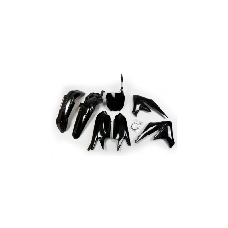 KIT PLASTIQUES CARENAGE UFO NOIR YZF 250 et 450 2018-23 Kedvezmény