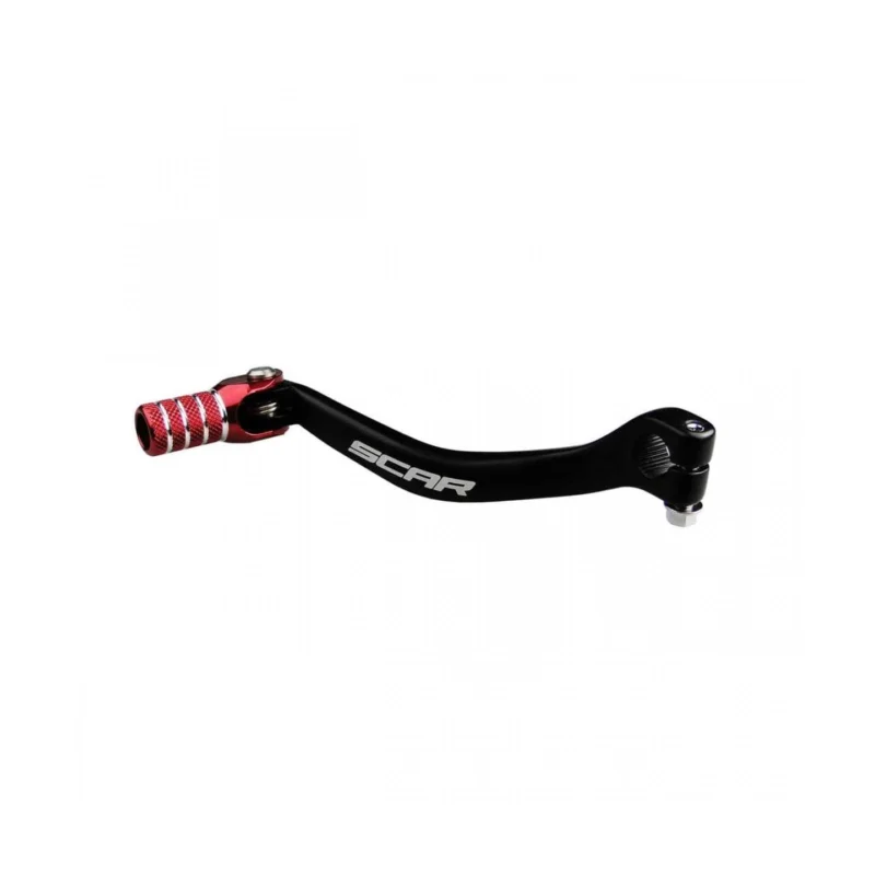 Prémium SELECTEUR DE VITESSE SCAR ALU NOIR ROUGE HONDA 250 CRF 2018-22