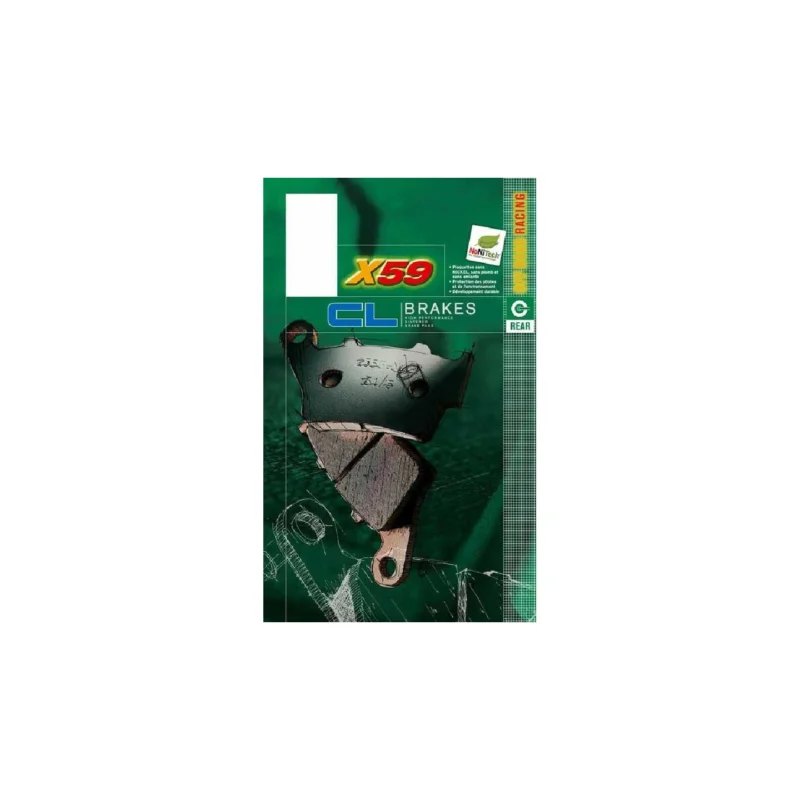 Kiárusítás PLAQUETTES DE FREIN ARRIERE CL BRAKES METAL FRITTÉ 250 RMZ 2004-22