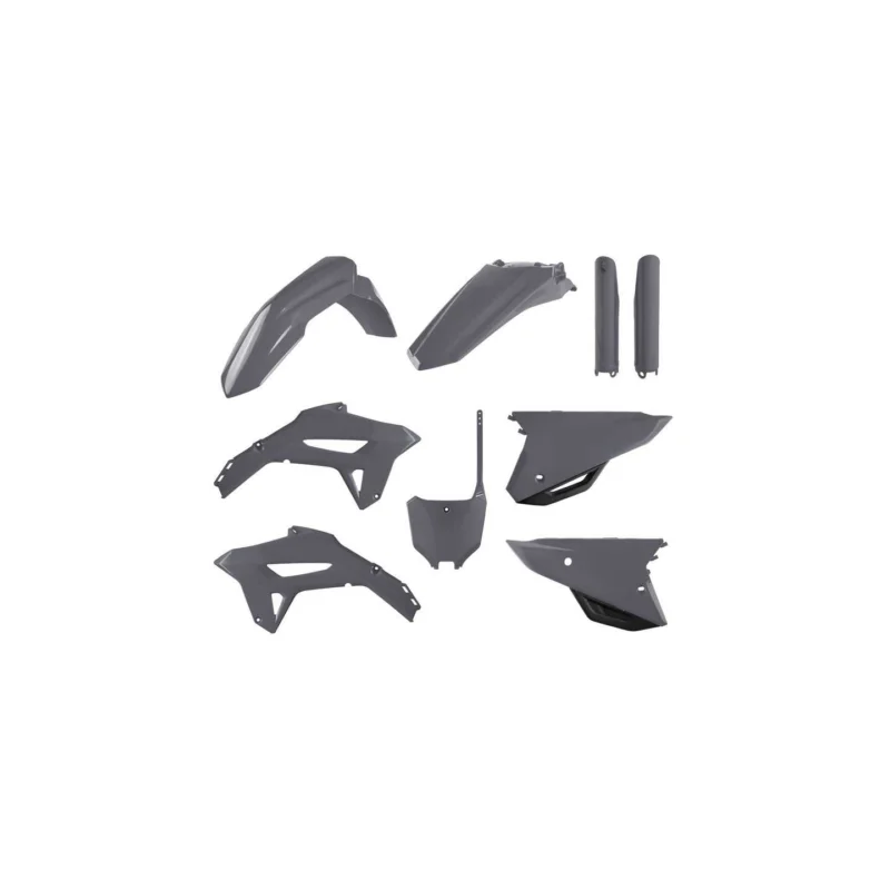 Exkluzív ajánlat KIT PLASTIQUES CARENAGE POLISPORT GRIS NARDO HONDA CRF 250 450 2021-2024