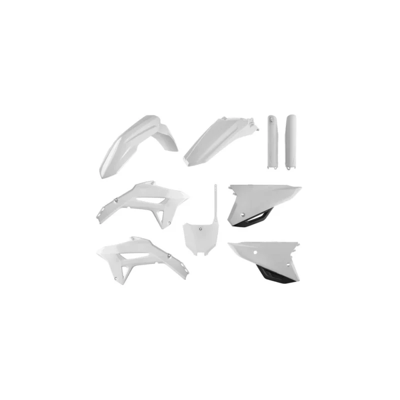KIT PLASTIQUES CARENAGE POLISPORT BLANC HONDA CRF 250 450 2021-24 Népszerű