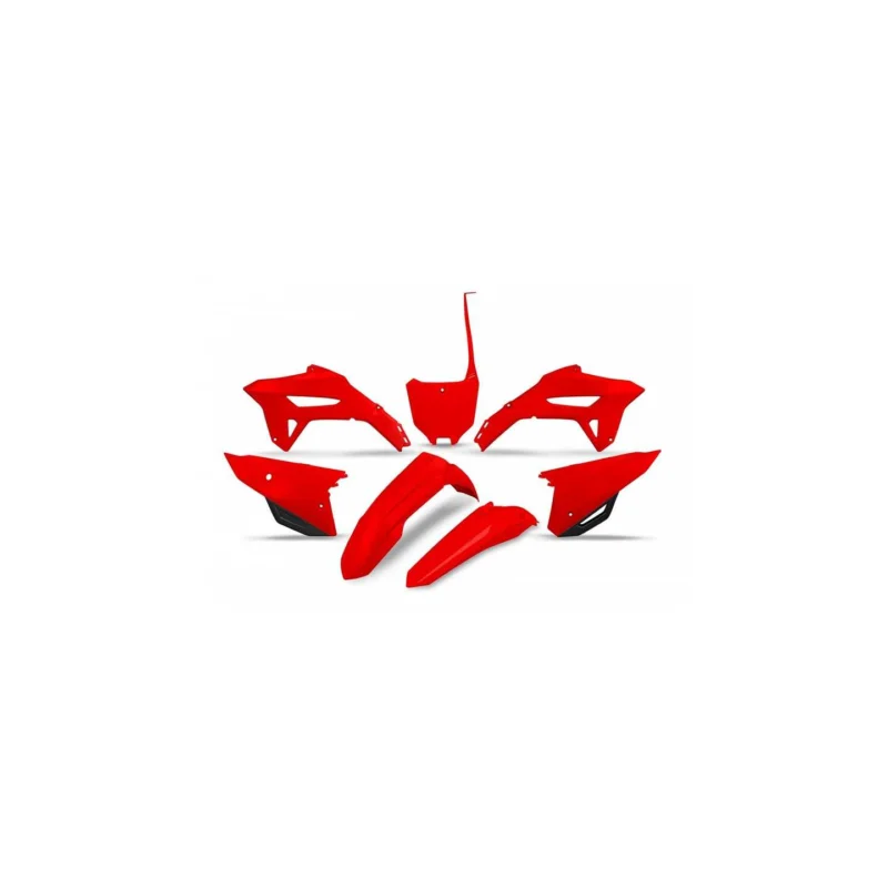 KIT PLASTIQUES CARENAGE UFO ROUGE ORIGINE CRF 250 450 2021-24 Gyors kiszállítás