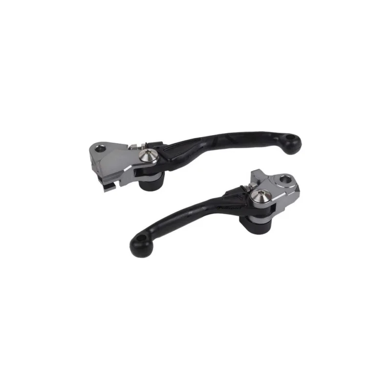 Expressz kézbesítés JEU DE LEVIER FREIN EMBRAYAGE POLISPORT PIVOR Incassable noir Kawasaki KX 450 2019-22