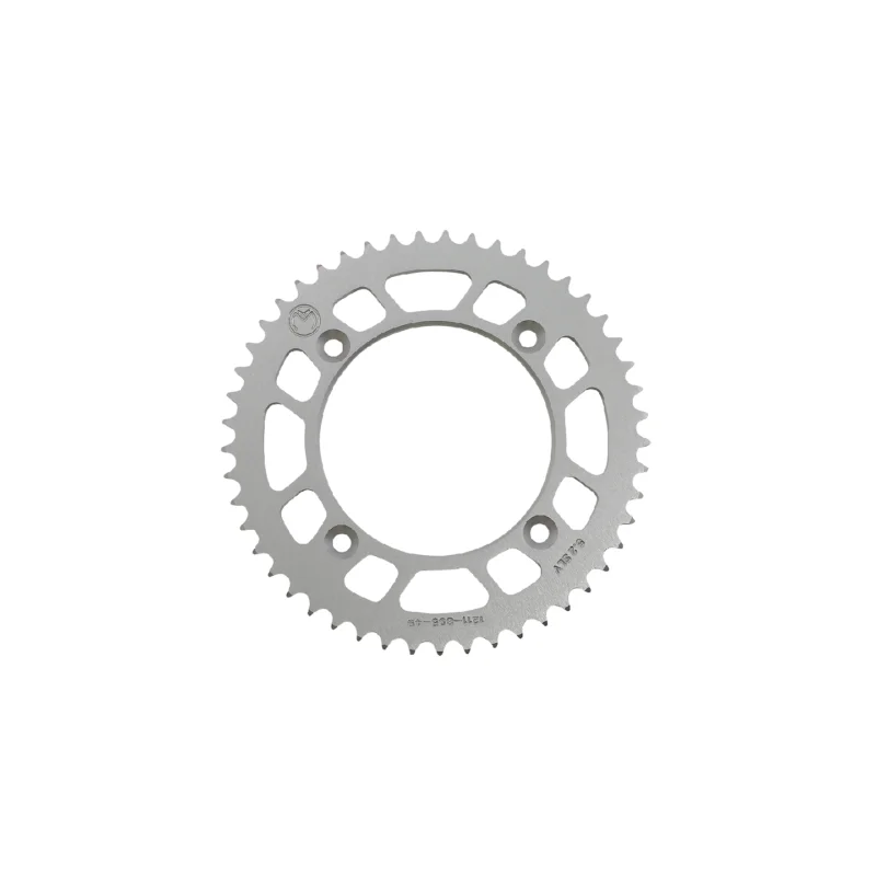 Árcsökkenés Couronne MOOSE 49 dents alu pas 428 anodise argent KTM SX-85 grandes roues 2004-18