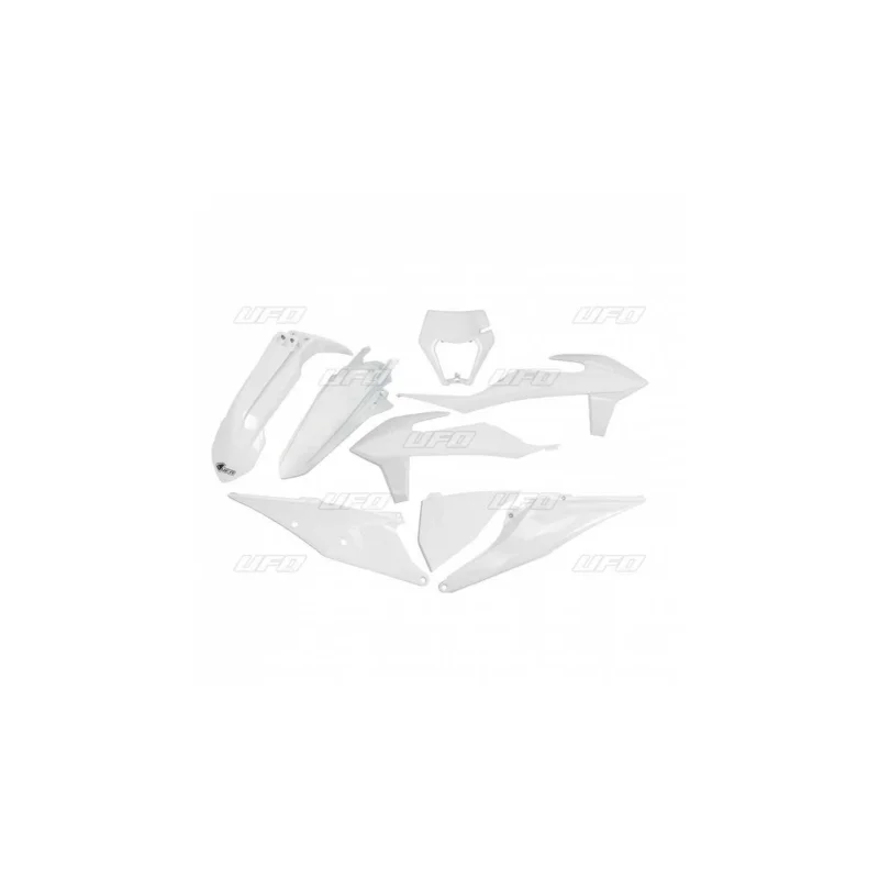KIT PLASTIQUES CARENAGE BLANC KTM 150 250 300 EXC 2018-23 Kihagyhatatlan ajánlat