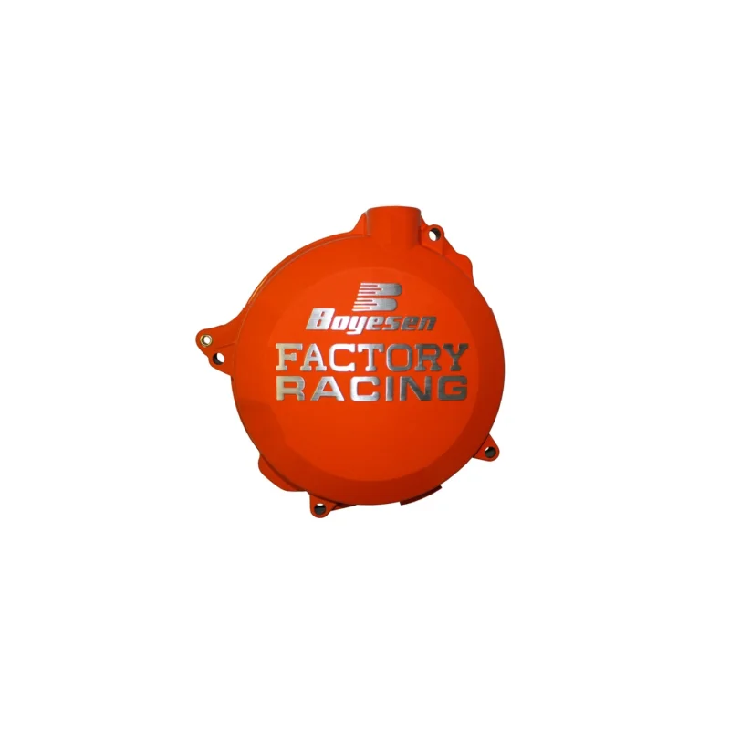 Szezonális akció COUVERCLE CARTER D‘ EMBRAYAGE BOYESEN FACTORY RACING ORANGE KTM SX 125 / EXC 125 / HUSQVARNA
