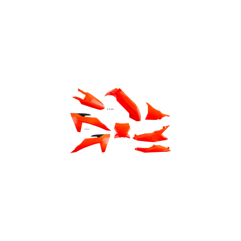 Csak ma KIT PLASTIQUES CARENAGE UFO ORANGE KTM SX 125 250 SXF 250 350 450 2023-24