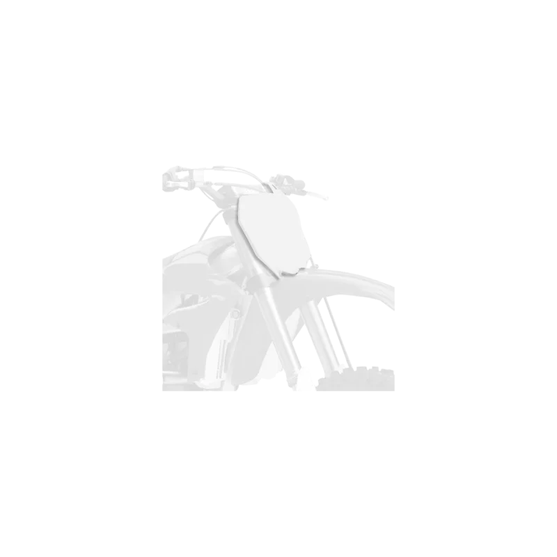 Outlet PLAQUE NUMERO FRONTALE POLISPORT BLANC YAMAHA YZ 125 2015-20