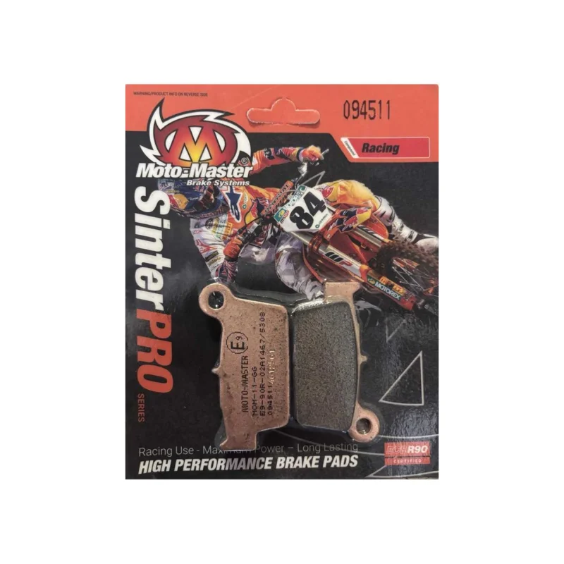 Árcsökkenés PLAQUETTES DE FREINS ARRIERE MOTO MASTER SINTER PRO YAMAHA YZ 125-250 2003-2007