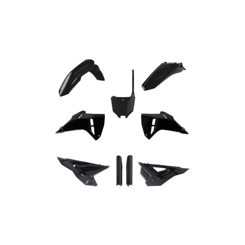Azonnali szállítás Kit plastiques carénage POLISPORT - couleur noir HONDA 250 450 CRF 2025-26