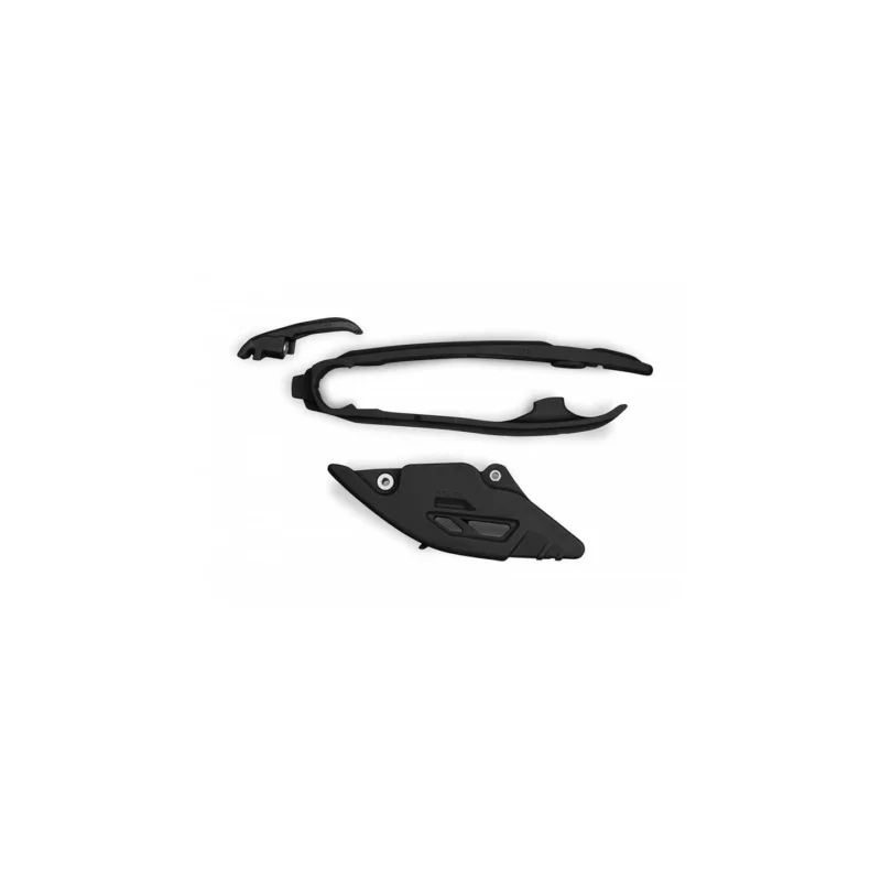 Kit guide chaîne + patin de bras oscillant noir UFO KTM SX 125 2020-2025 Nézd meg most