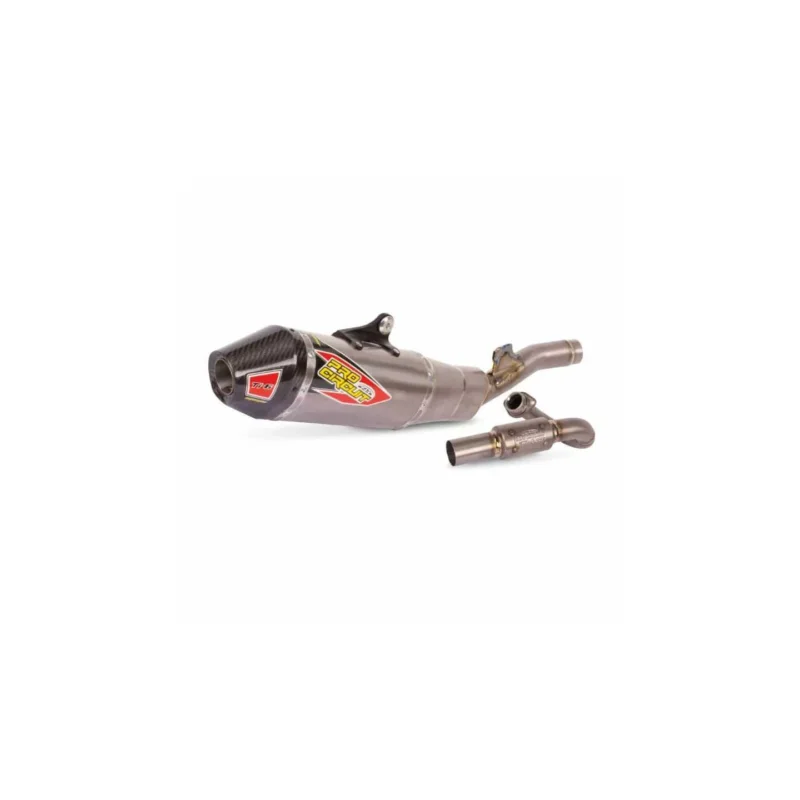 Ligne d‘échappement complète PRO CIRCUIT EN TITANE EMBOUT CARBONE Ti-6 Kawasaki KXF 250 2025 Szuper akció