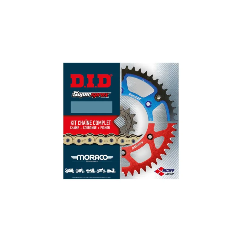 Rendeld meg most Kit chaine DID SUPERPROX type 520VX3 13/49 COURONNE ACIER Honda CRF 250 2022-25 CRF 450 2017-25