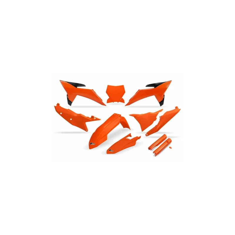Biztonságos vásárlás KIT PLASTIQUES CARENAGE UFO ORANGE KTM SX 125 250 SXF 250 350 450 2025